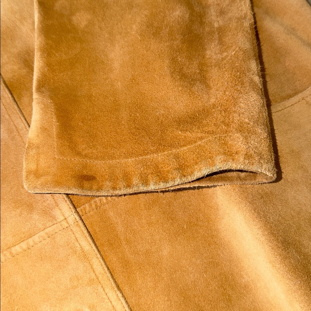 Loro Piana Camel Suede Leather Jacket - Picture 6 of 13